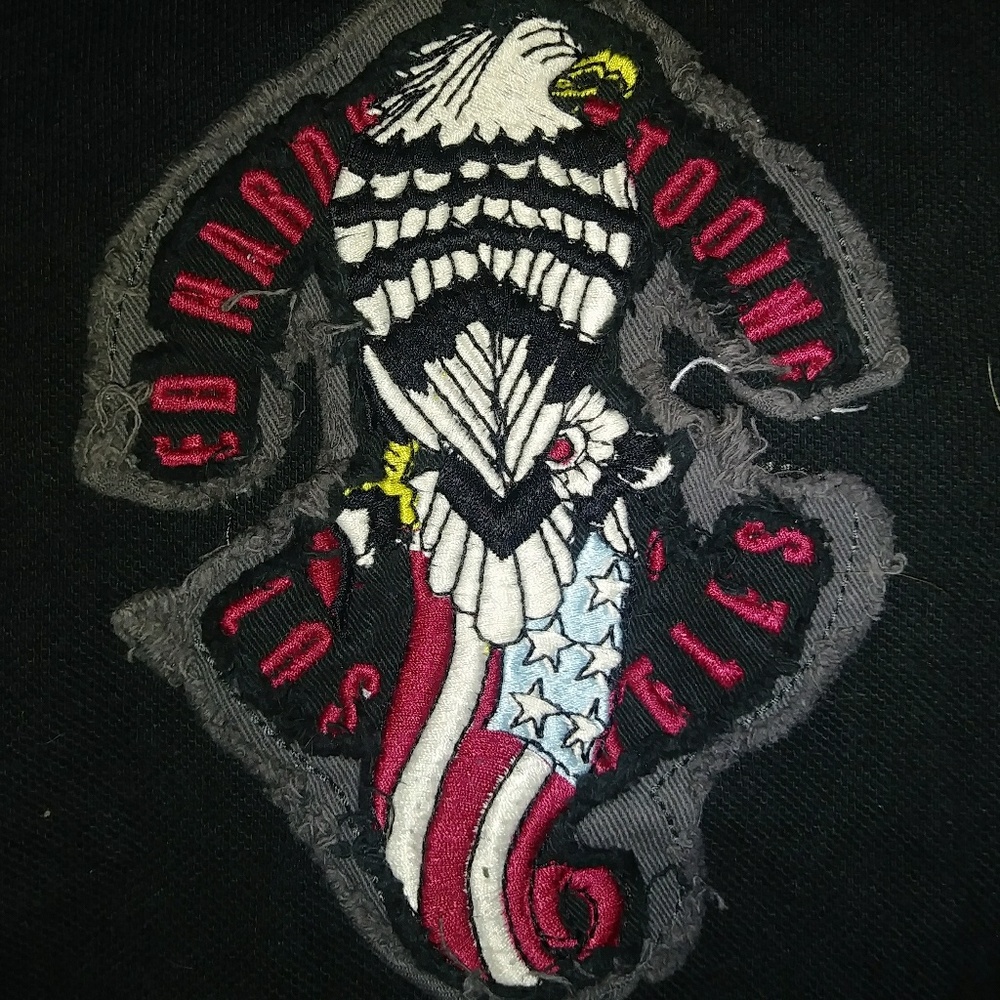 2 ED HARDY BOYS POLO EMBROIDERED TOPS